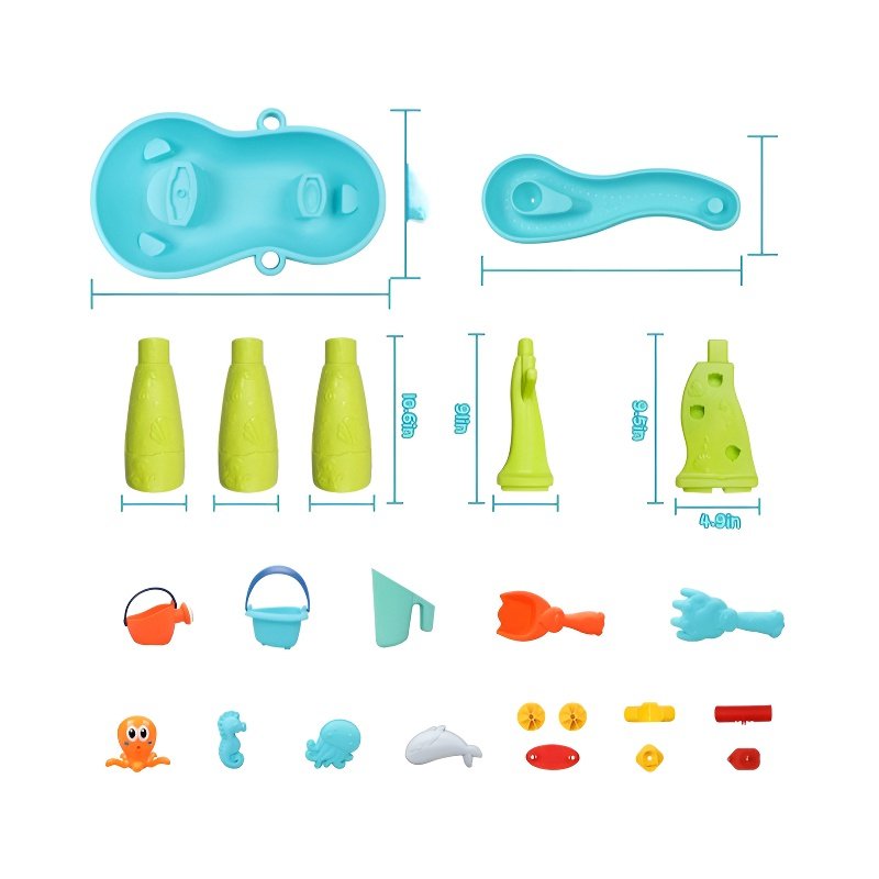Water play table bath toys