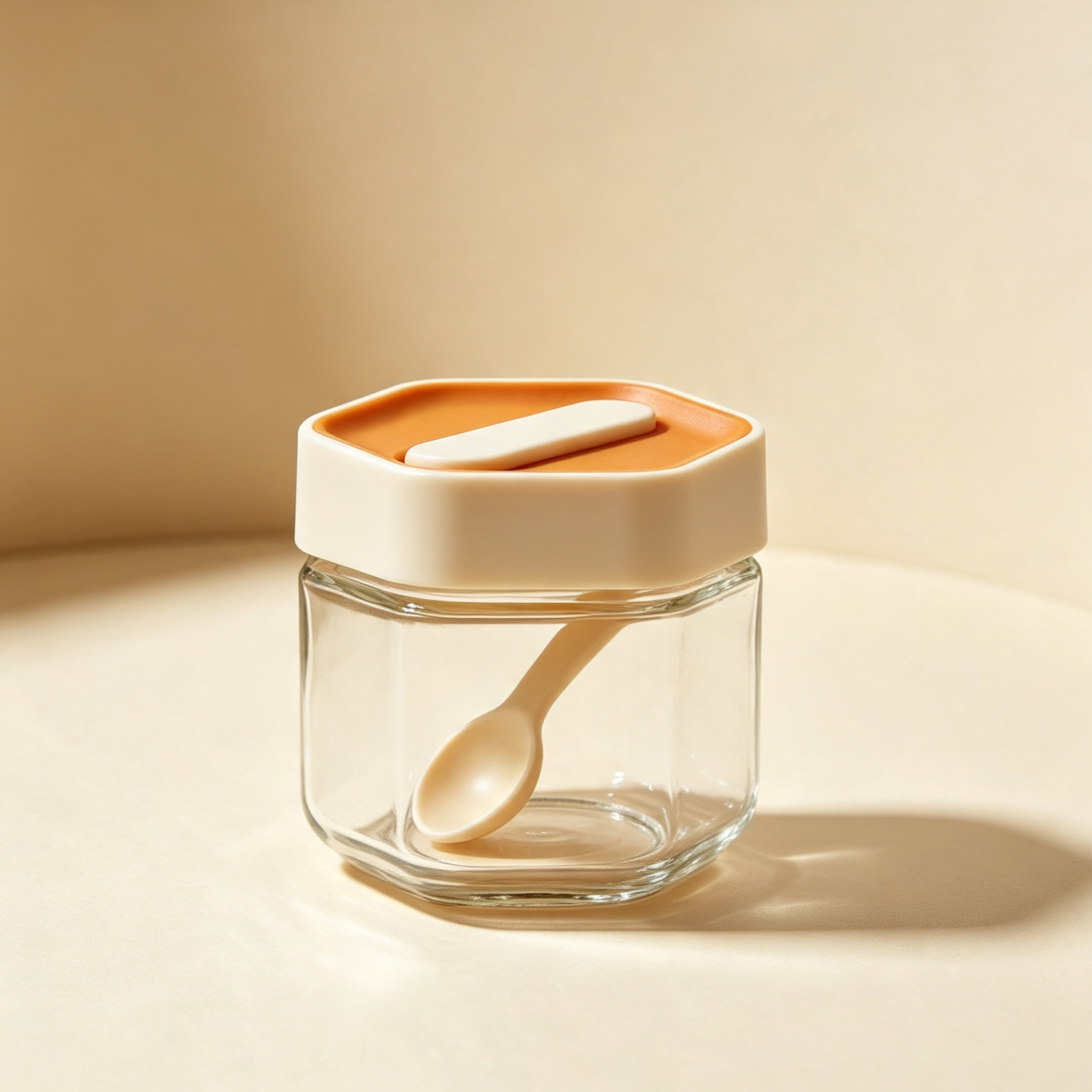 Sealed seasoning storage jars (8 pieces)