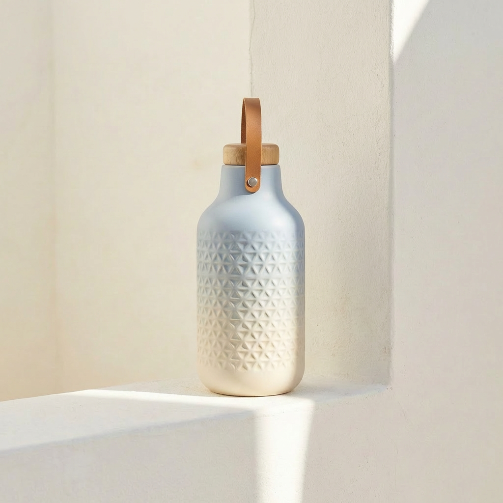 Taza térmica creativa y adorable en color pastel