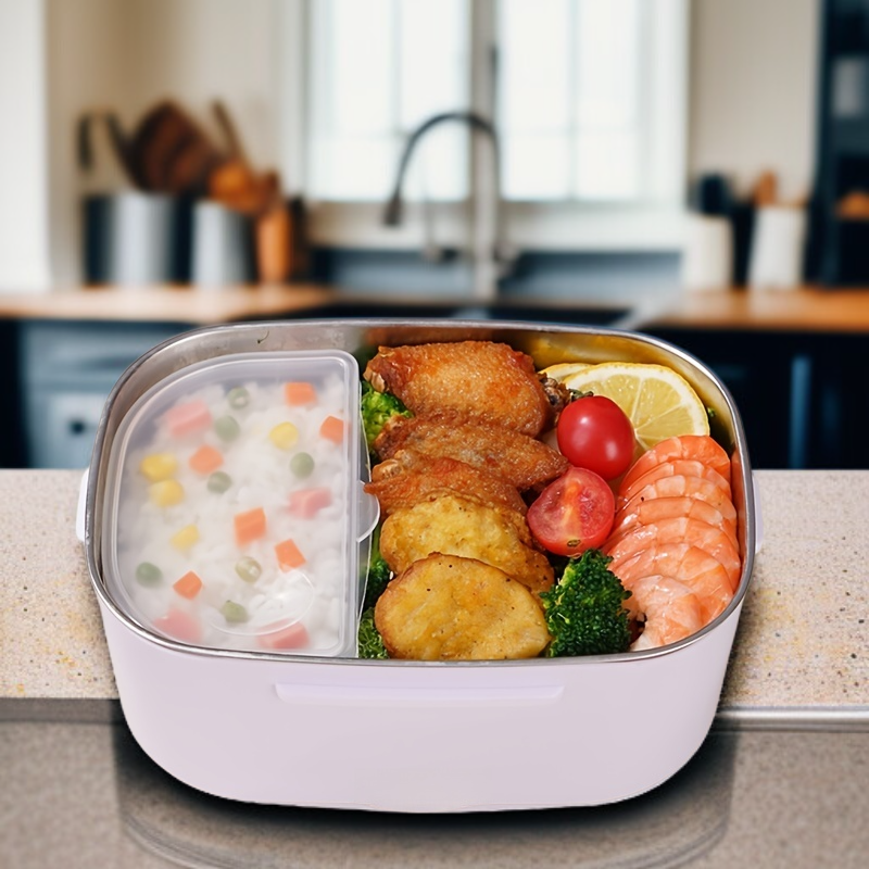 العربية：صندوق غداء كهربائي محمول للتدفئة مع وظيفة العزل للاستخدام المنزلي والسيارة