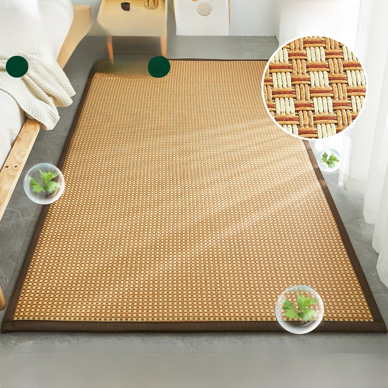 Home Cooling Mat, Bamboo Tatami Floor Mat
