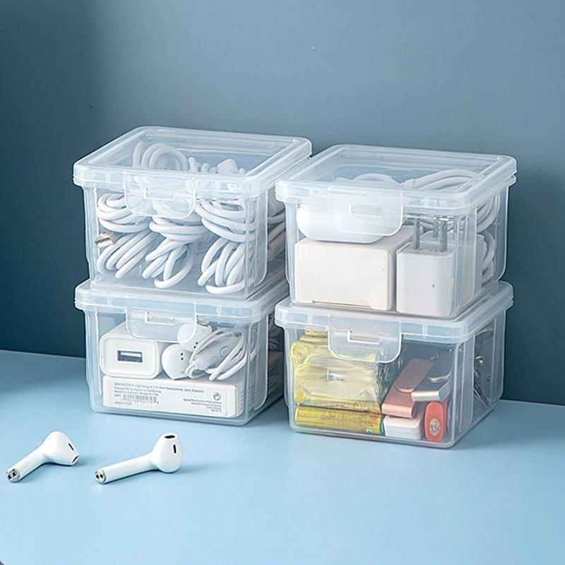 Caja organizadora para cables de datos 