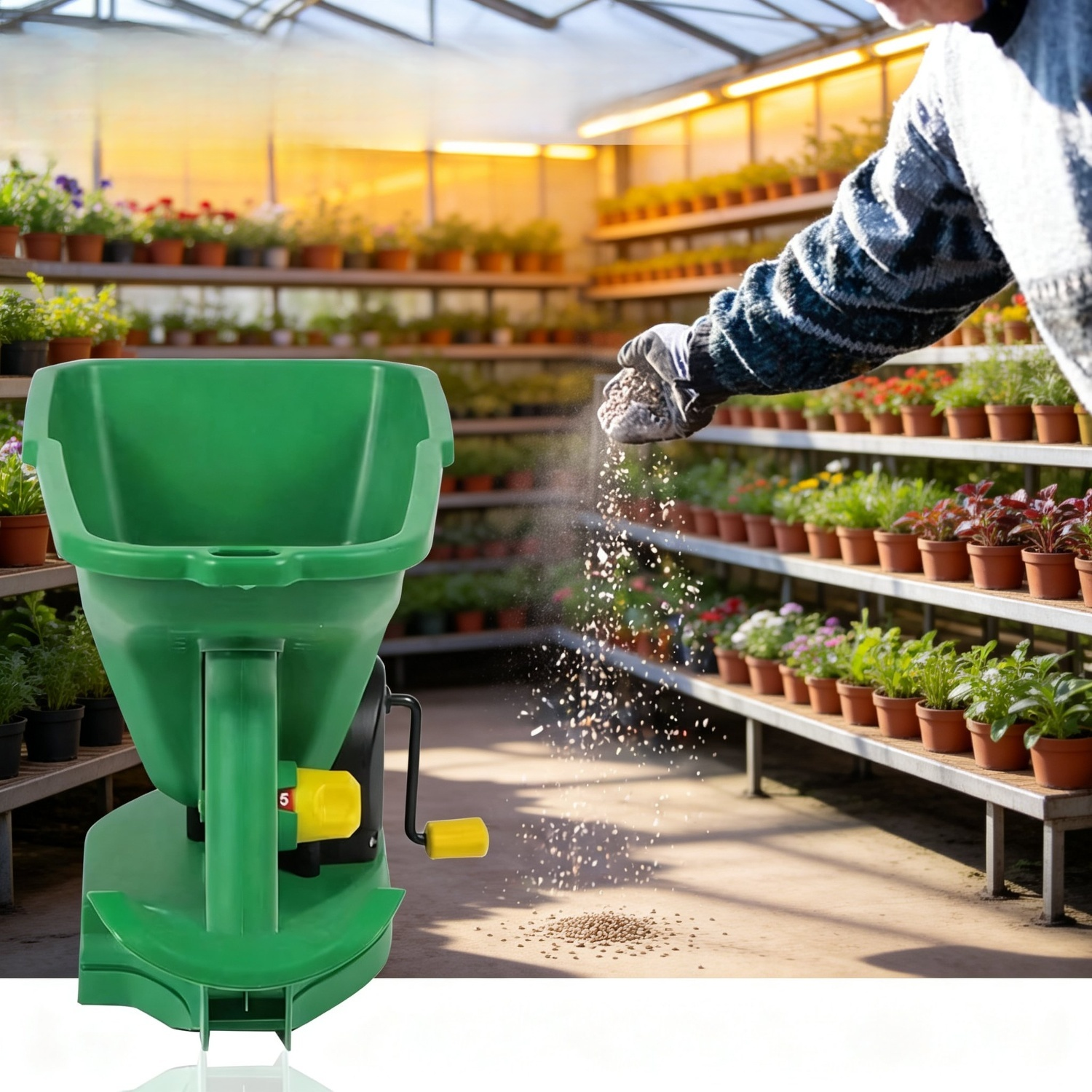 Praktisches Aussaatwerkzeug für Hobbygärtner