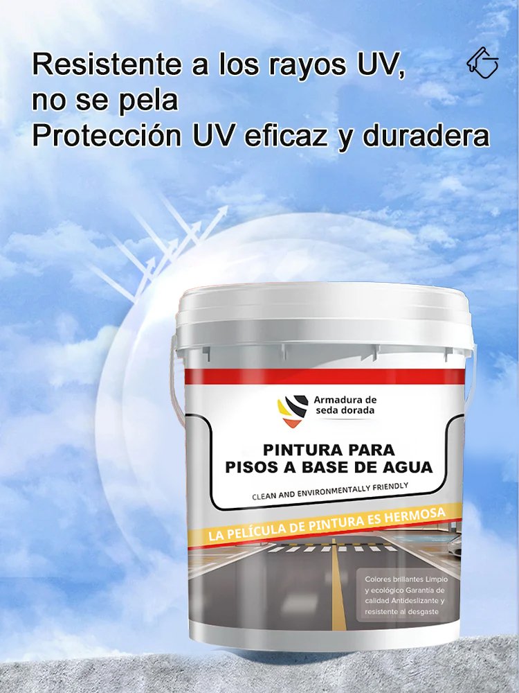 Pintura epoxi para suelos al agua - Superresistente al desgaste
