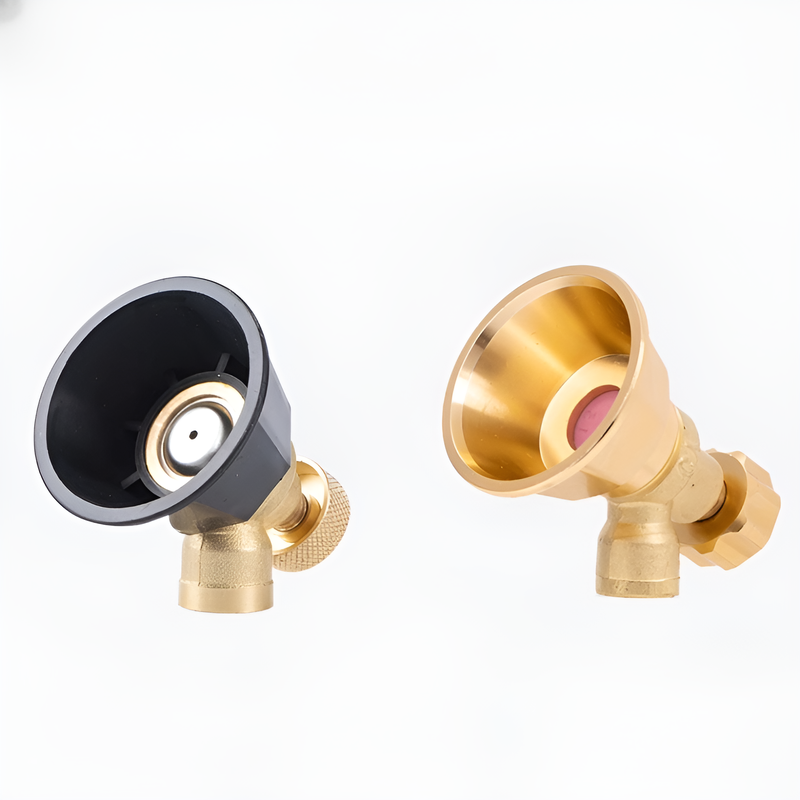 Golden spiral air vortex high-pressure nozzle