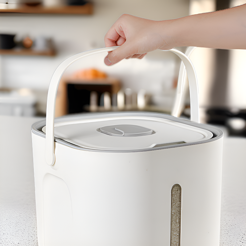 가정용 식품 등급 쌀 용기