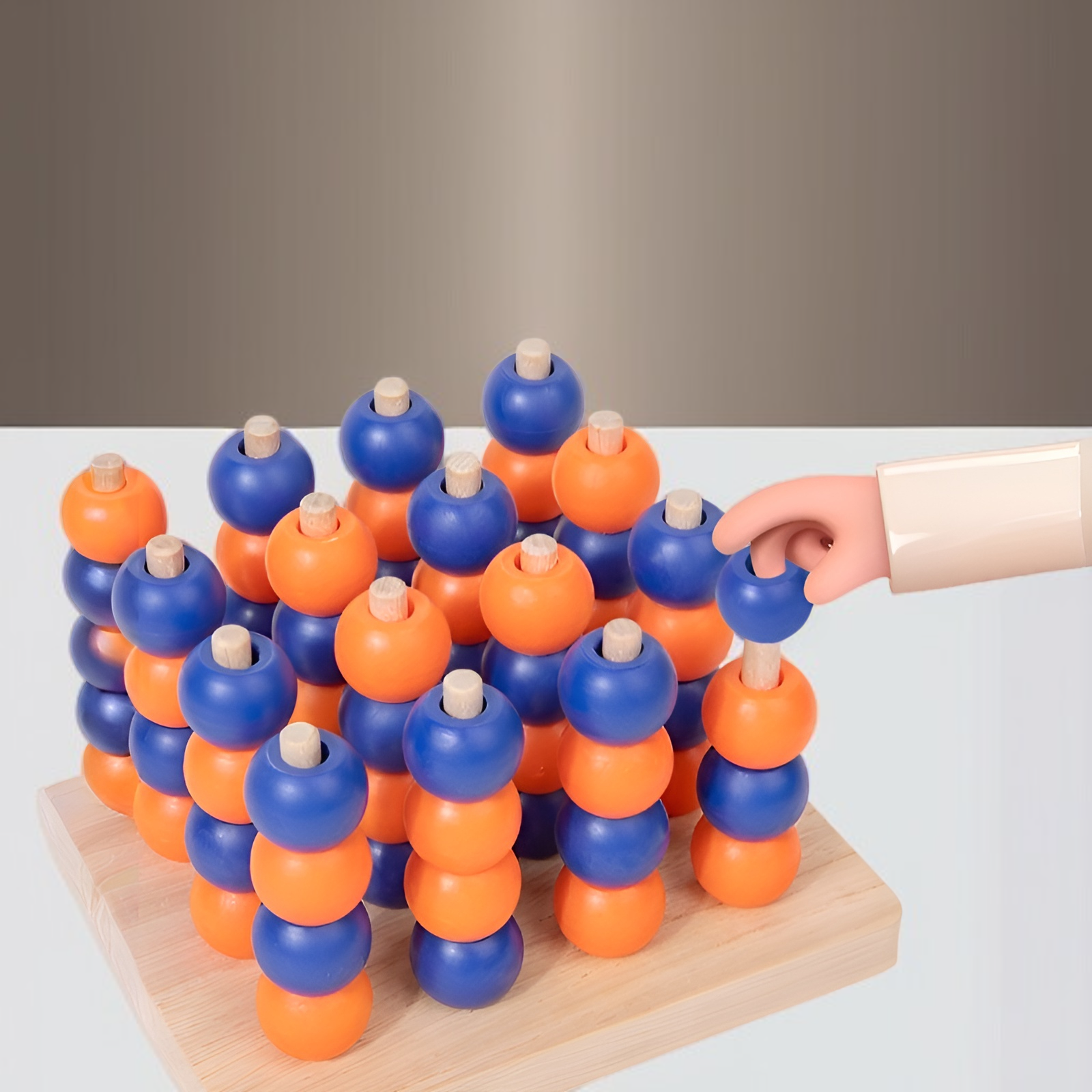 3D Cztery w rzędzie