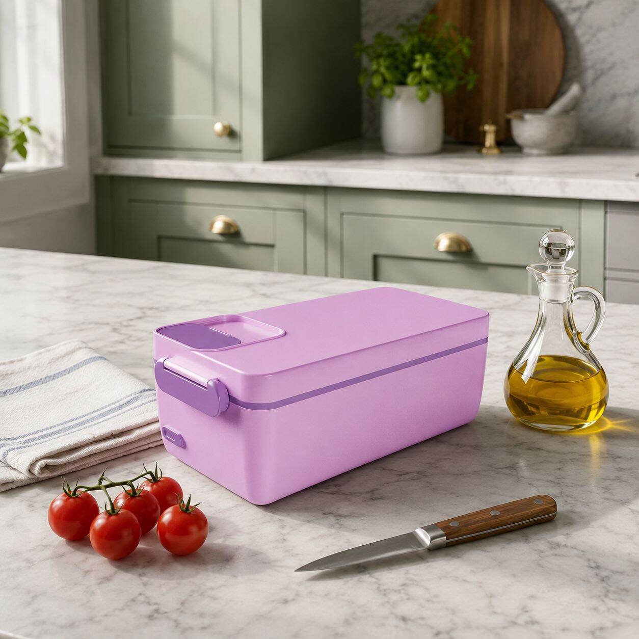 Rechargeable Large Capacity 304 Stainless Steel Electric Lunch Box
