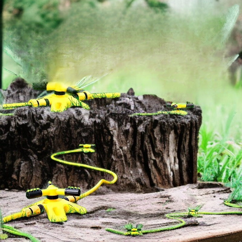 Aspersor Automático de 360 Grados para Jardines de Villa