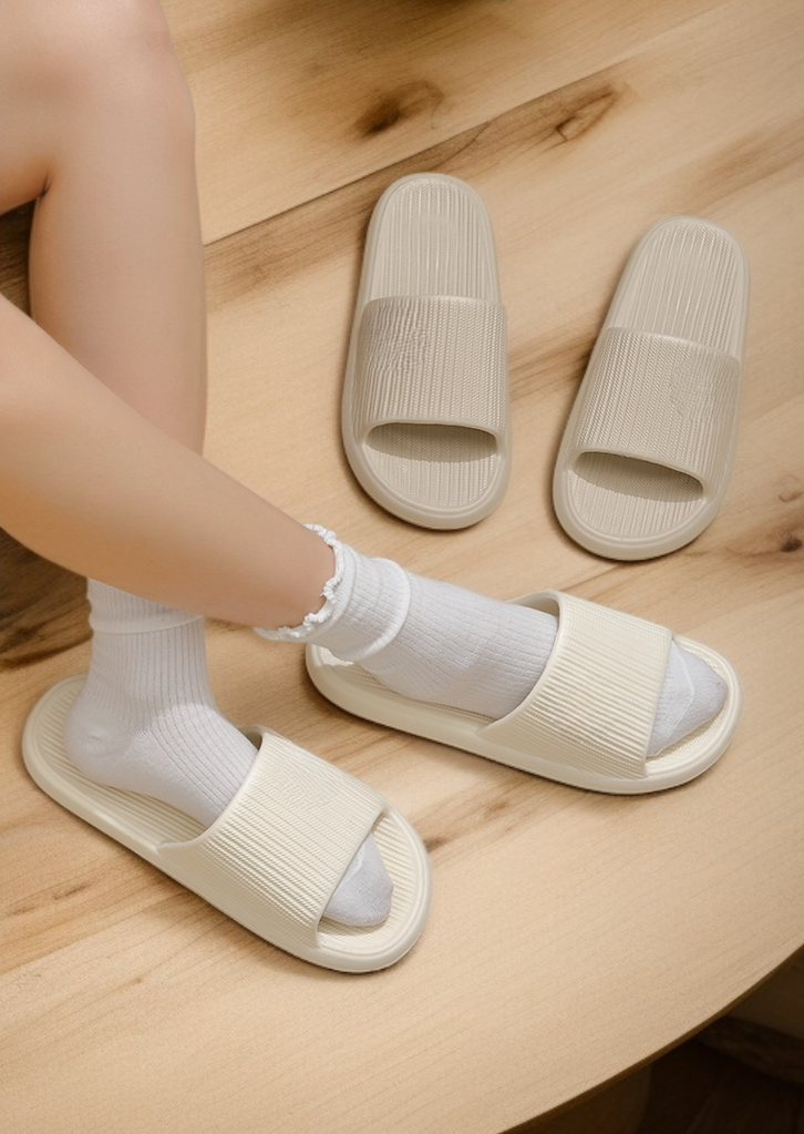 여성용 슬리퍼 미끄럼 방지 밑창 디테일