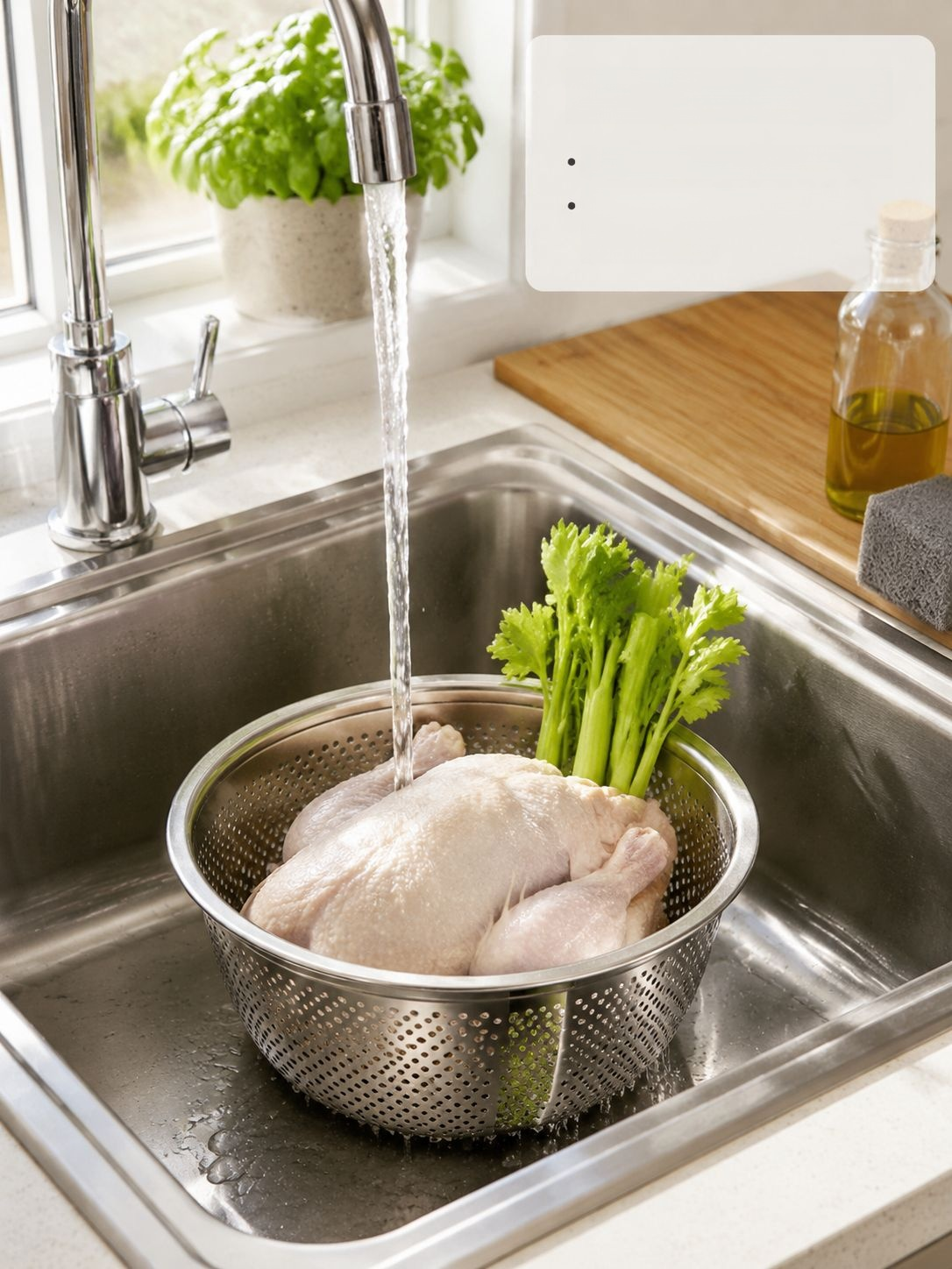 Panier en inox avec capacité de séchage efficace
