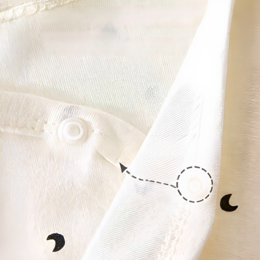 新生児向けロンパースの詳細画像