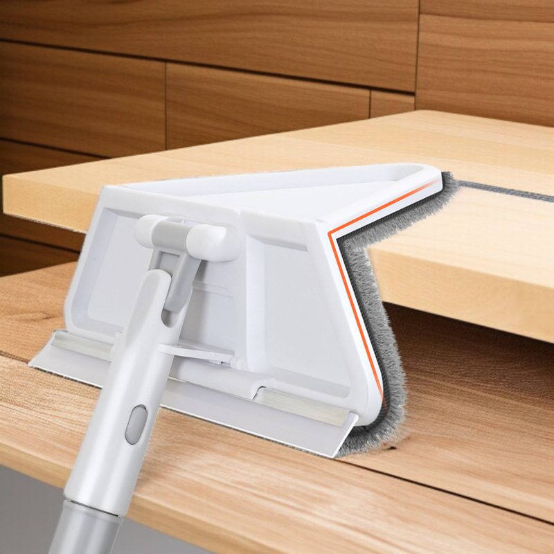 家庭用高層折りたたみ多機能三角モップ 伸縮調節可能なクリーン天井 窓拭きに最適