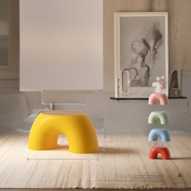 多機能滑り止めマット 子供用履き替えスツール