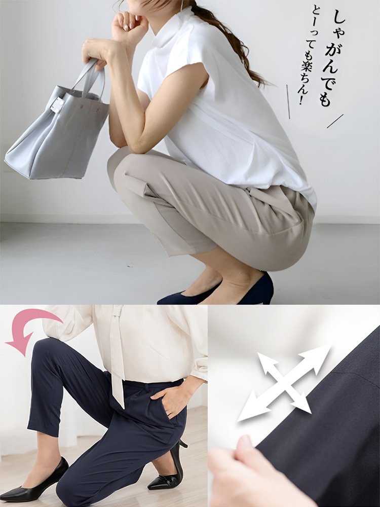 【洗濯機可、お手入れ簡単な低メンテナンス】レディース気品溢れる通勤スーツ