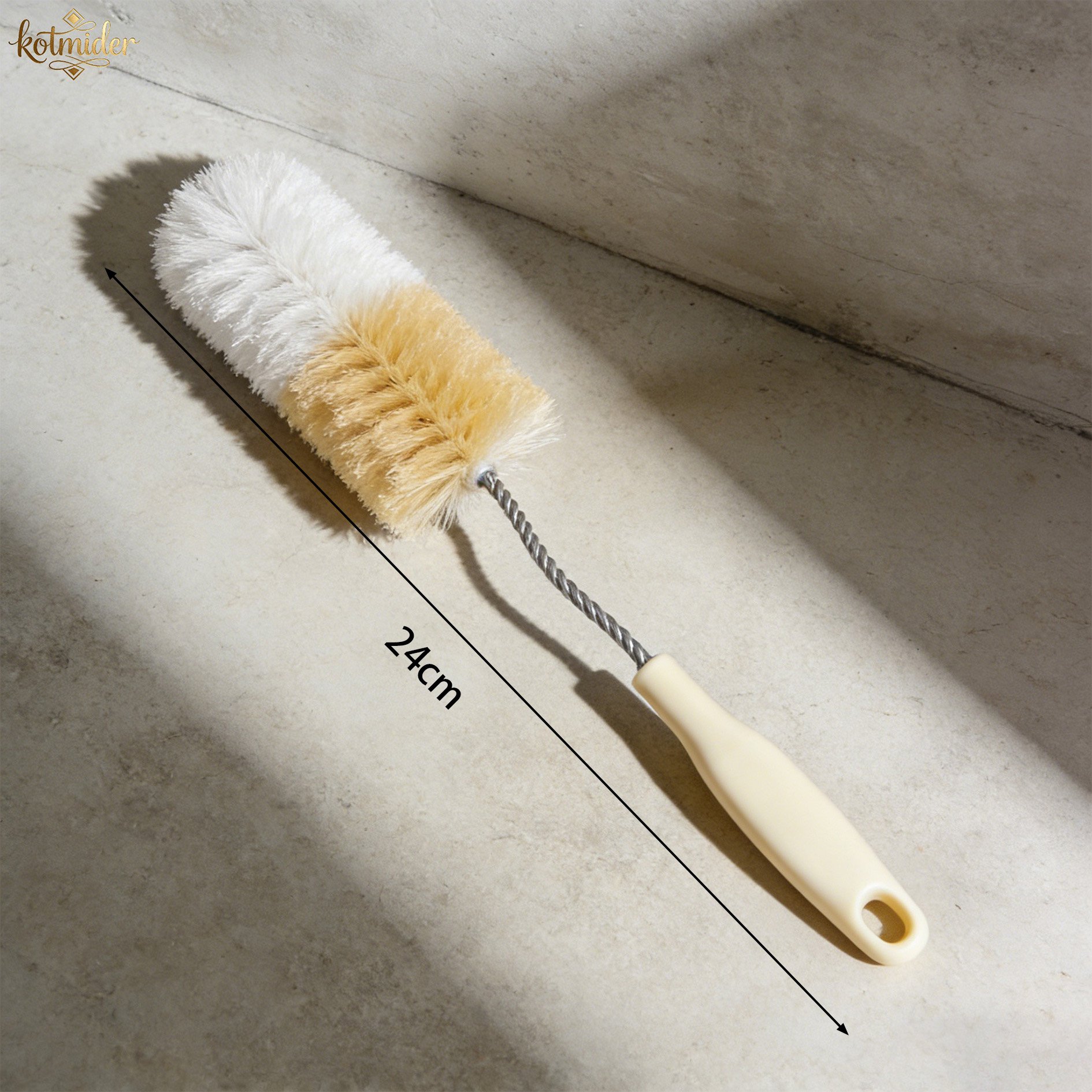 靈活刷頭深入死角清潔