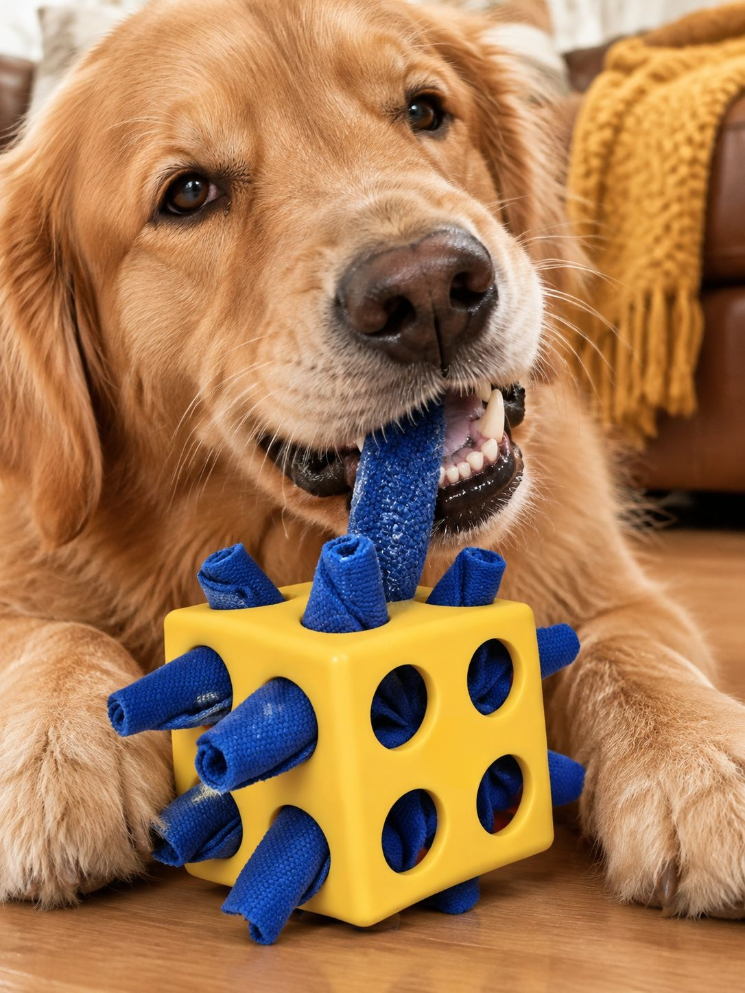 Juguete interactivo para perros activos