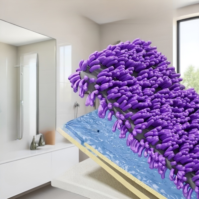 건습 겸용 플랫 밀대 손세탁 대흡수 세척액 클램프