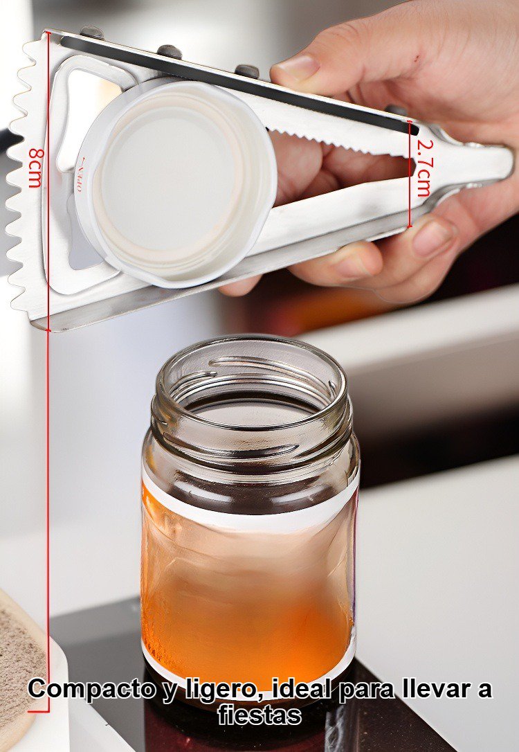 Herramienta abridor de botellas resistente y duradera