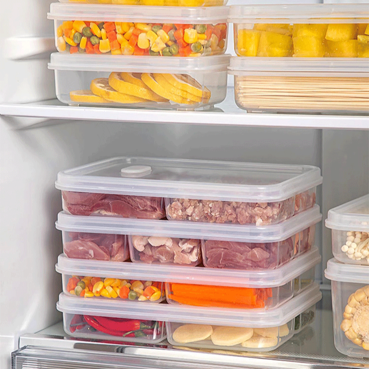 食品グレード密閉保存箱 野菜果物用冷蔵庫ストレージ