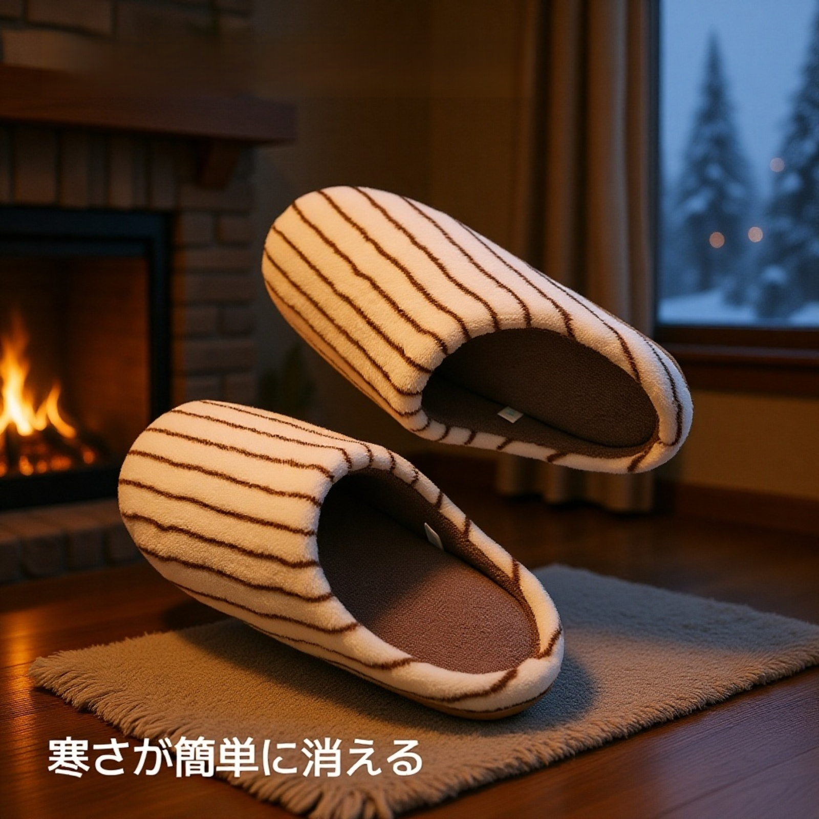 カップル用綿スリッパ メンズ用 オフィス滑り止めソフト底