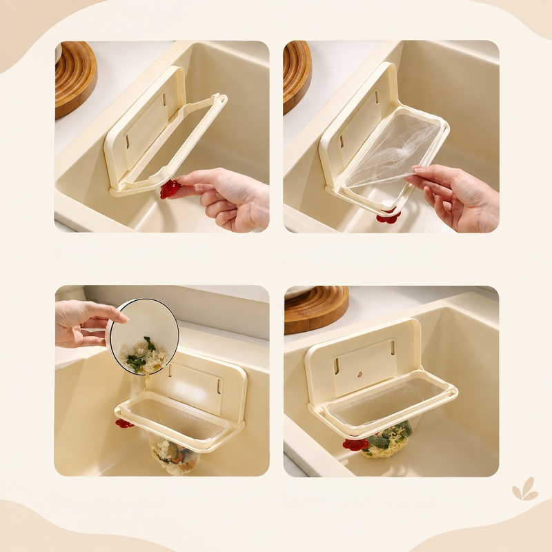 Folding Sink Drainage Mesh Frame