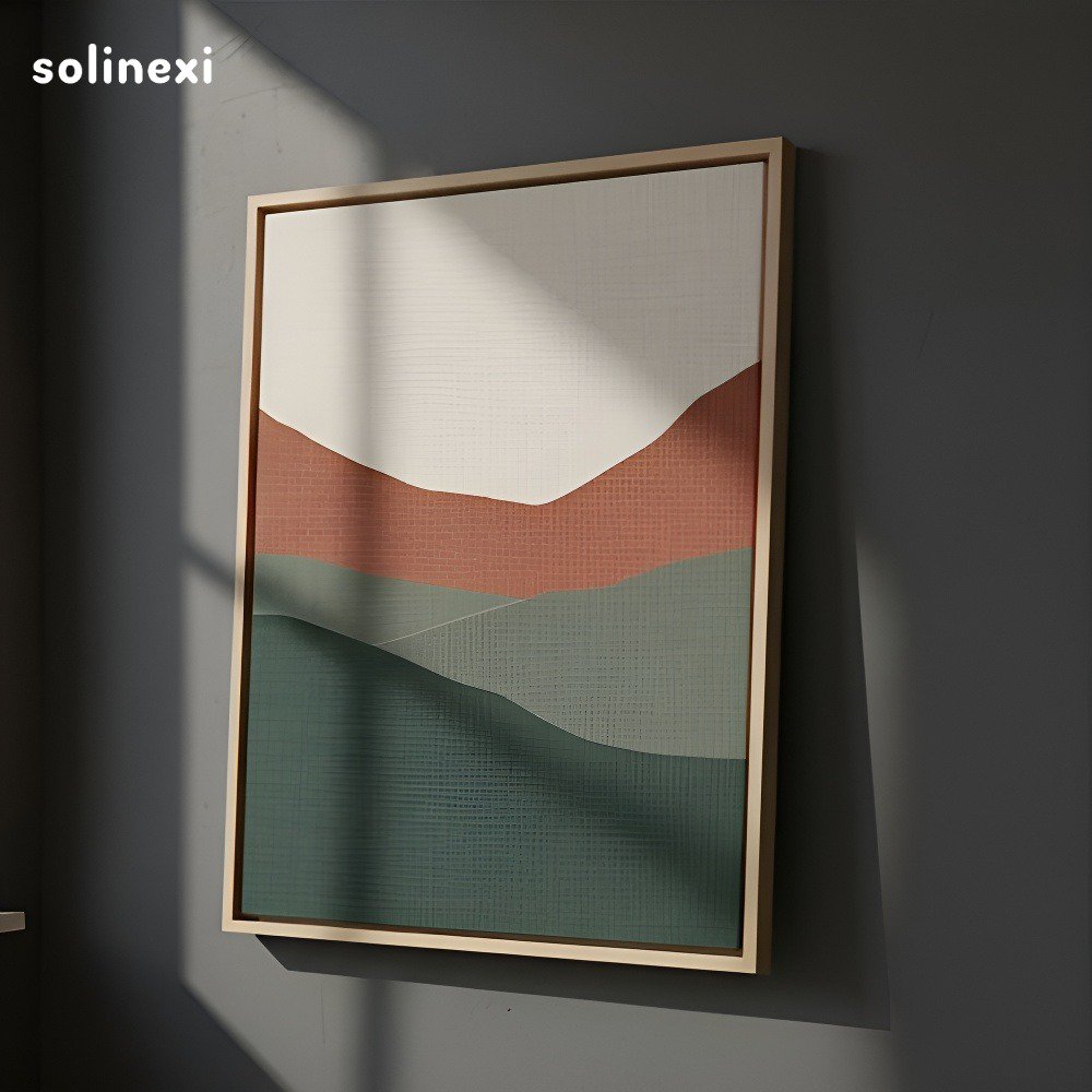 Stylová dekorace na zeď v krémových tónech