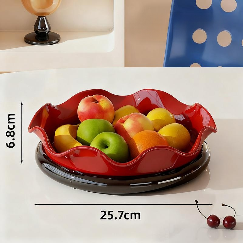 Rotatable fruit tray