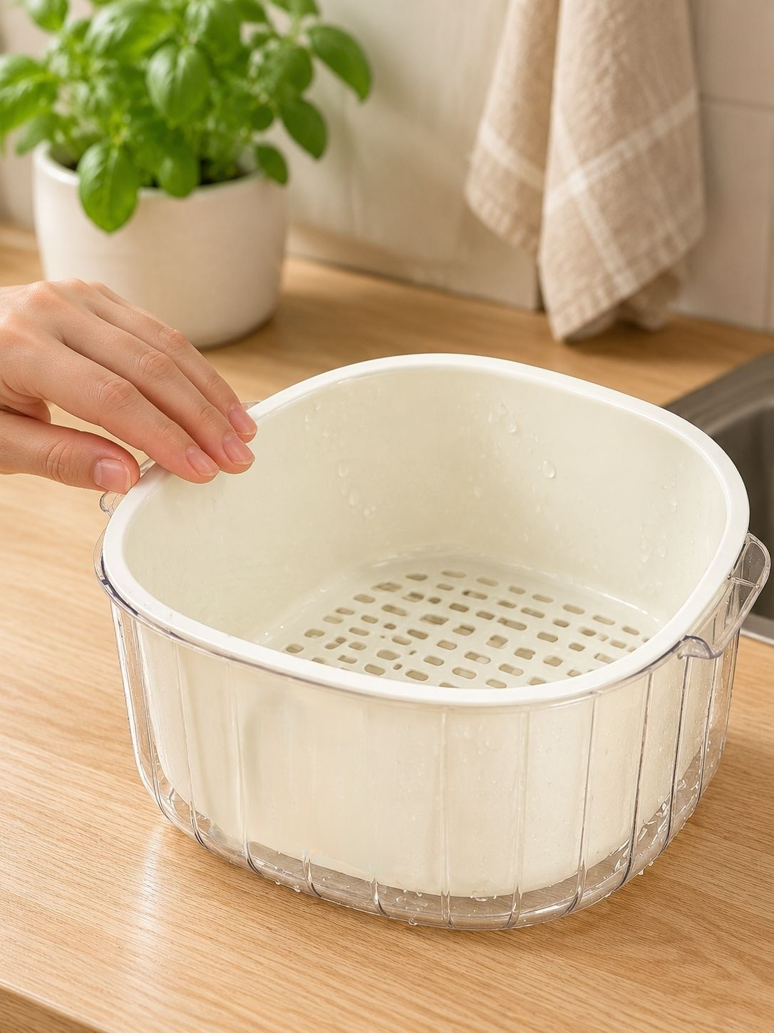 Material seguro y duradero para uso diario en la cocina