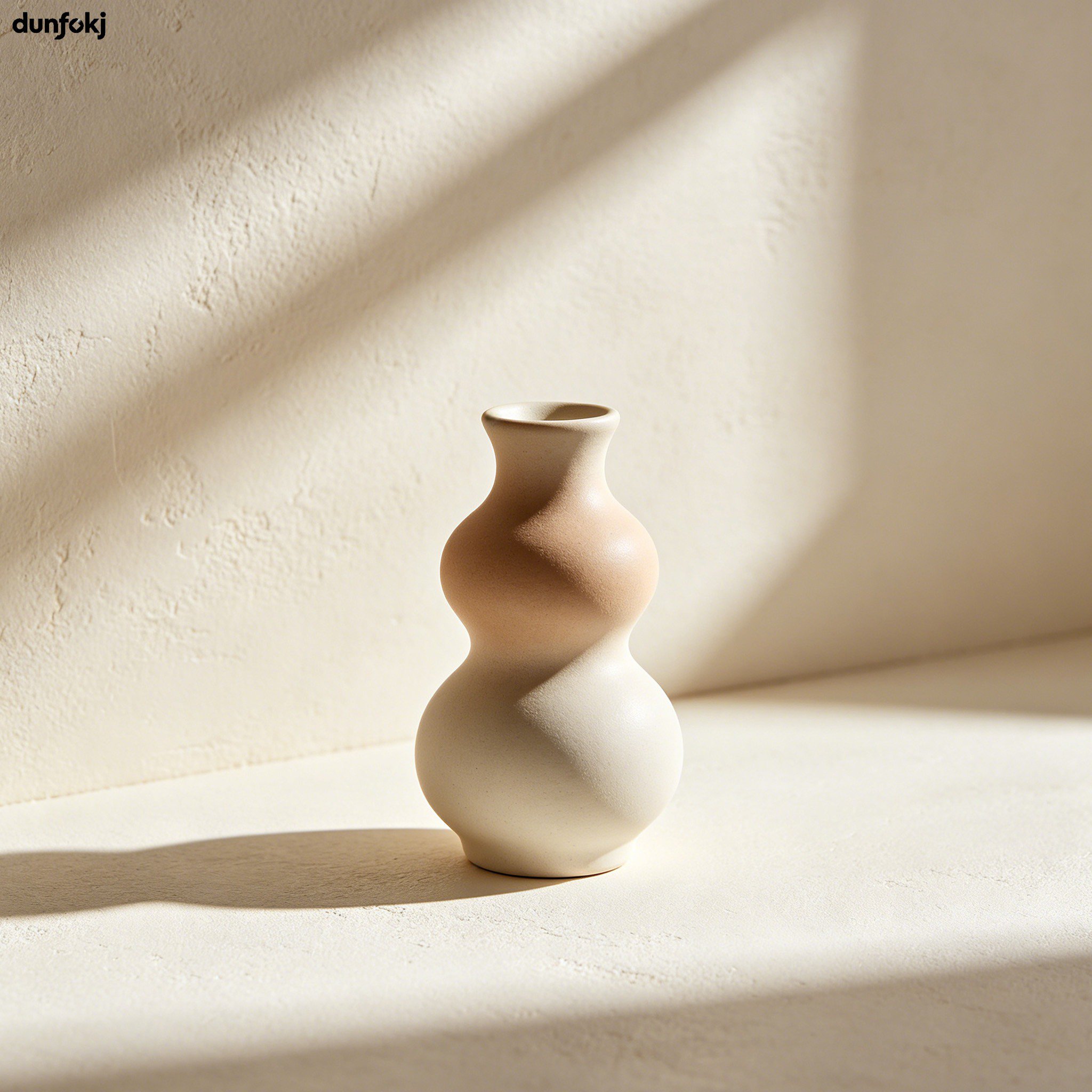 Simple ceramic mini vases (4-pack)