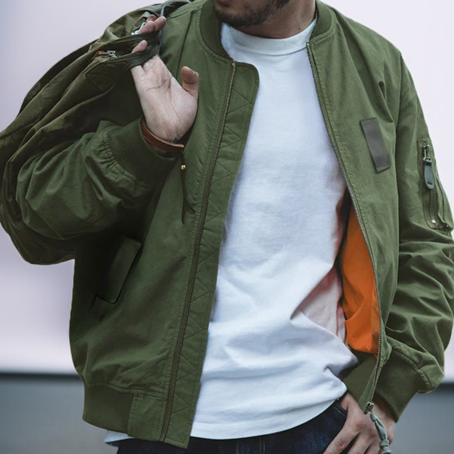 남성 작업복 아메리칸 파일럿 재킷