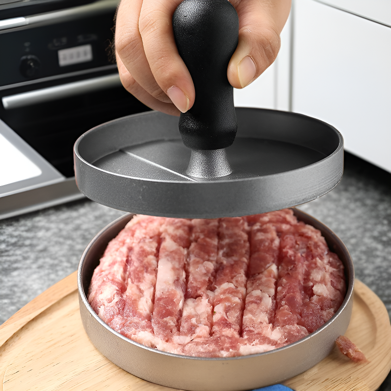 Burger Patty Maker Aluminum Non-stick Press Mold Essential Kitchen Tool