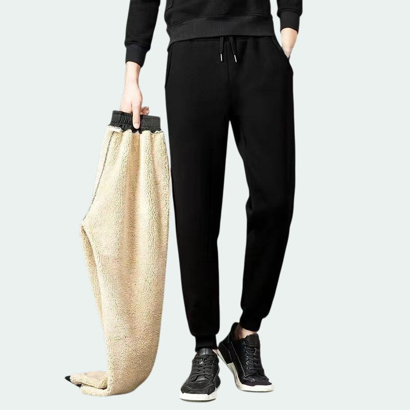 加厚羊毛運動長褲，保暖舒適，版型合身