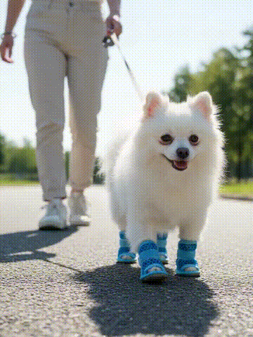 犬用滑り止め・防汚・メッシュスリッパ