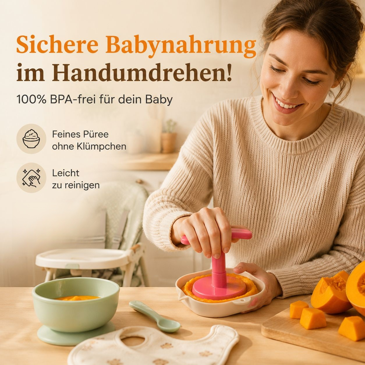 Ingwer-Knoblauch-Gemüseschneider
