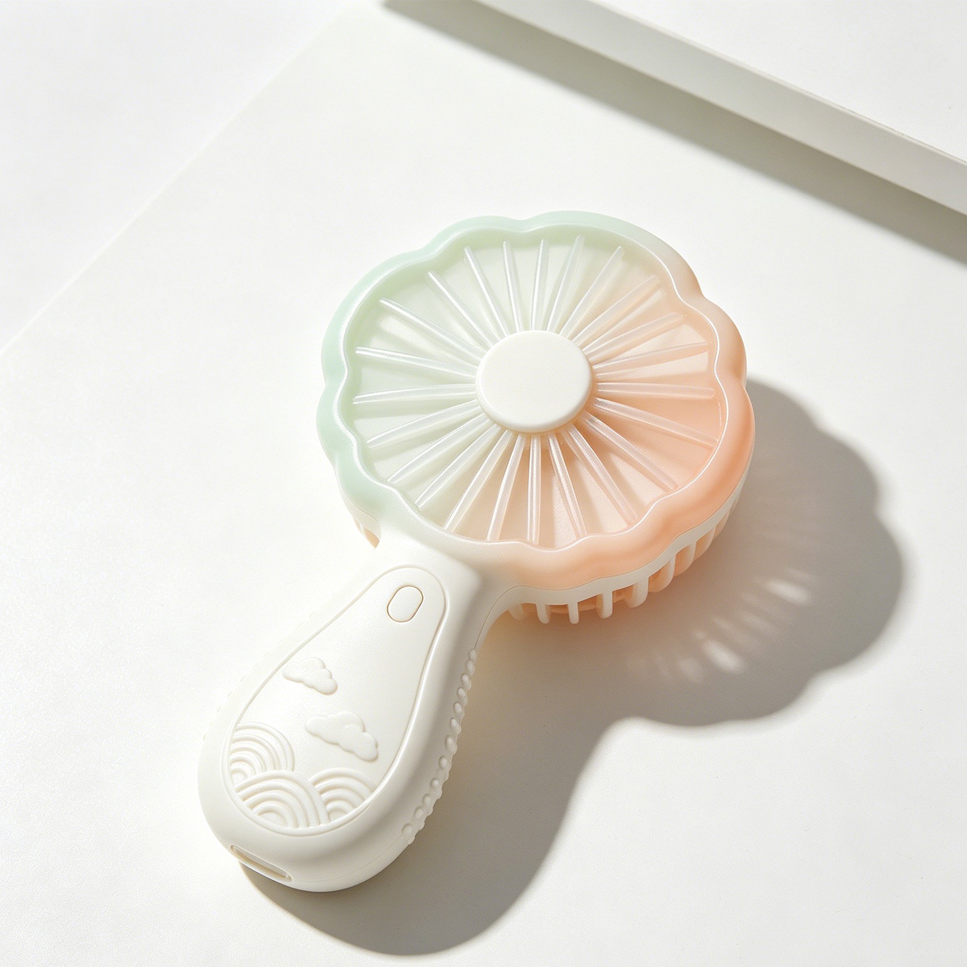 Lot de 3 mini-éventails design pour l'été