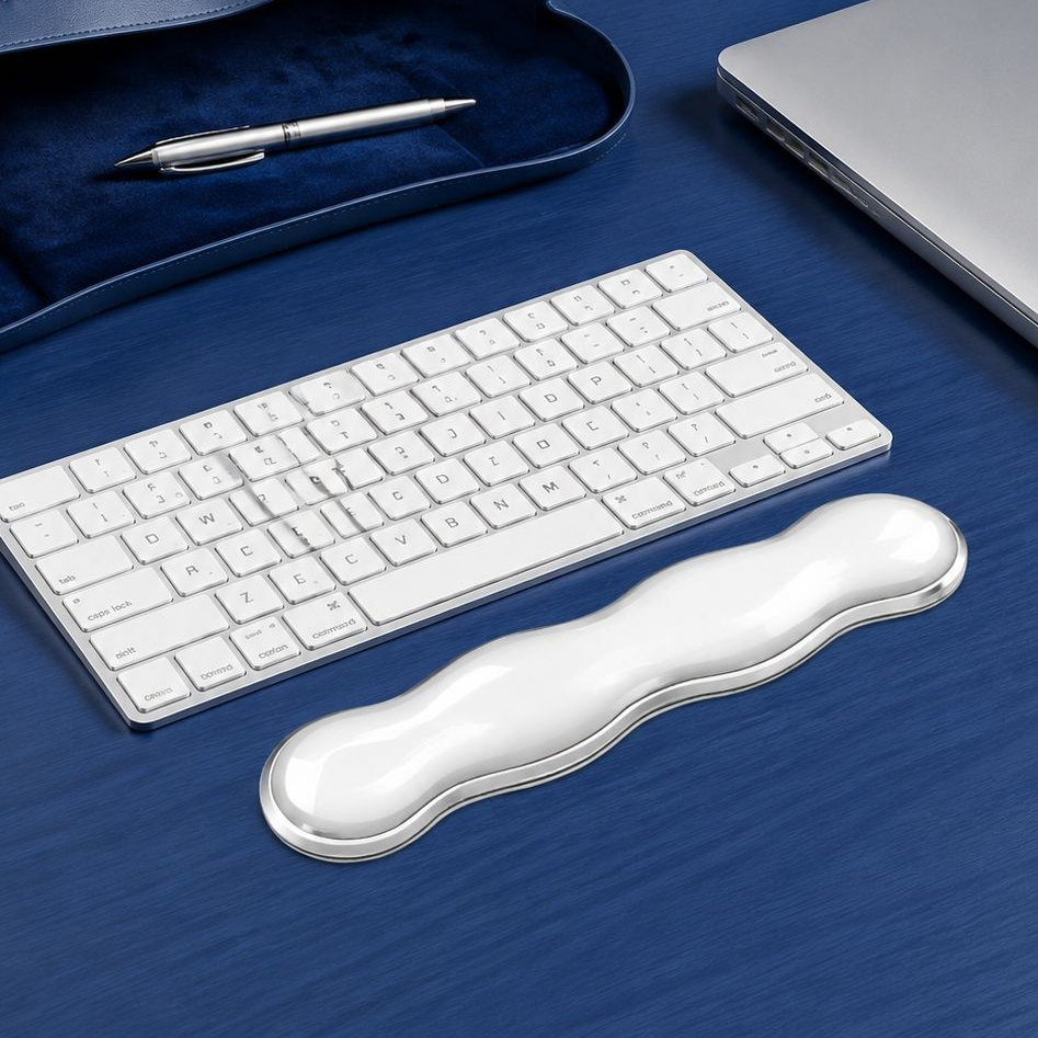 Repos-poignet en silicone pour clavier