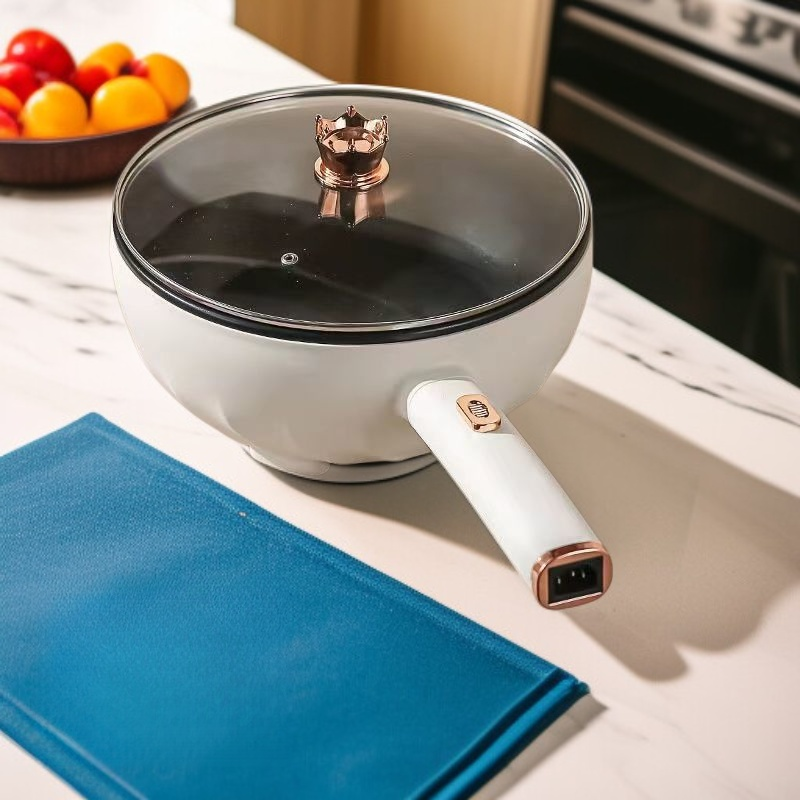  Large Capacity Electric Frying Pan for Home Use