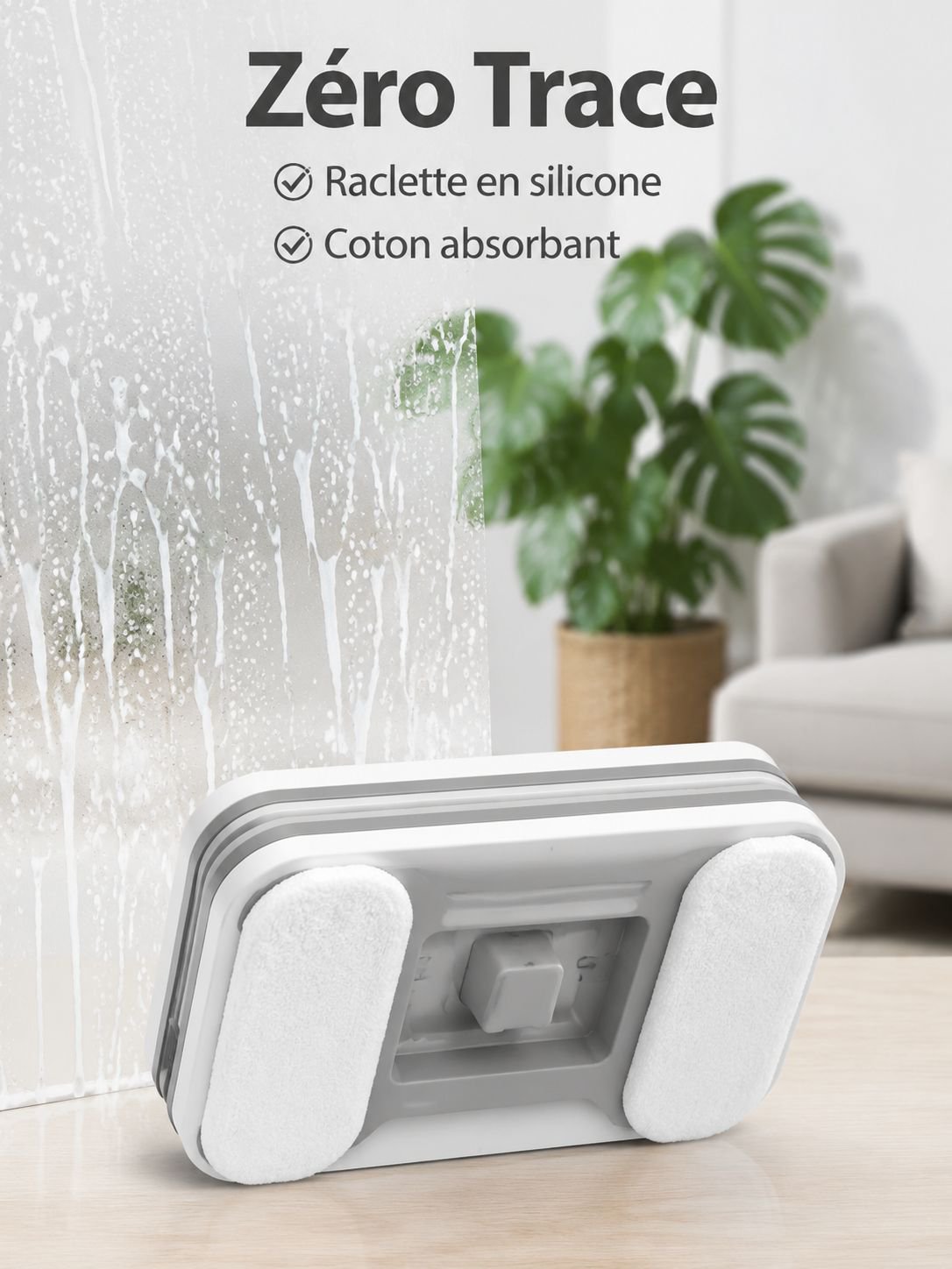 Essuie-glace magnétique réglable