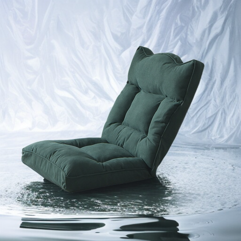 Składana leniwa sofa z wysokim oparciem