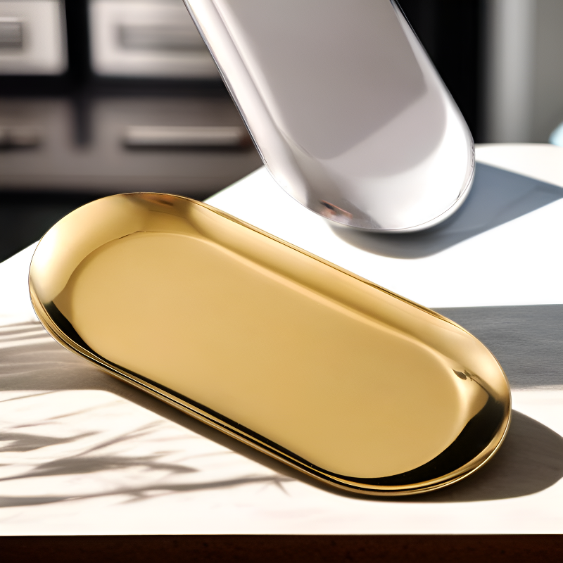 스테인리스 스틸 타원형 판