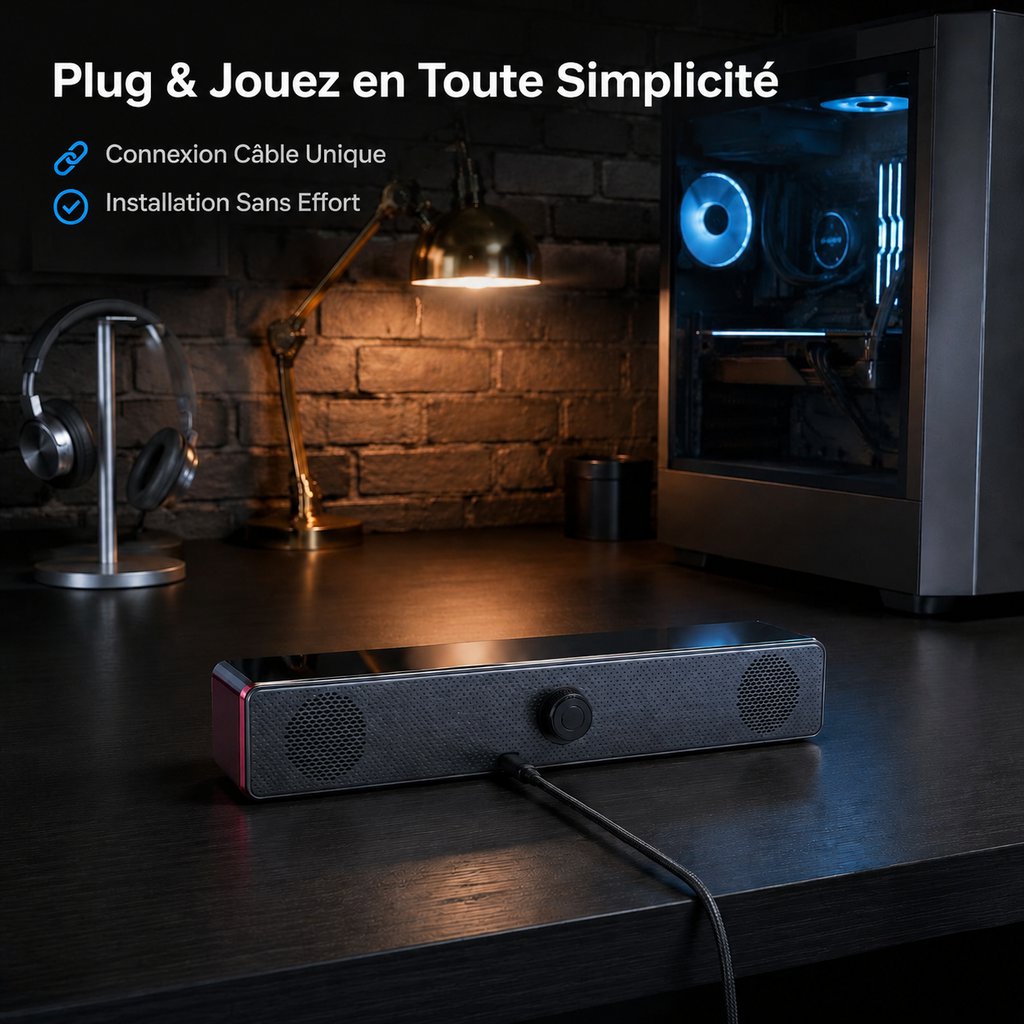 Enceinte subwoofer active filaire