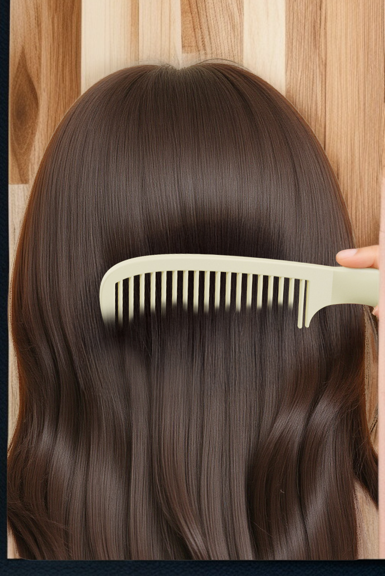 梳子細節特寫-舒適握把
