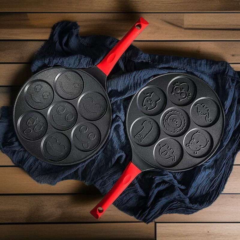 Mehrfachpfanne für Omelettes, Pfannkuchen und Eier