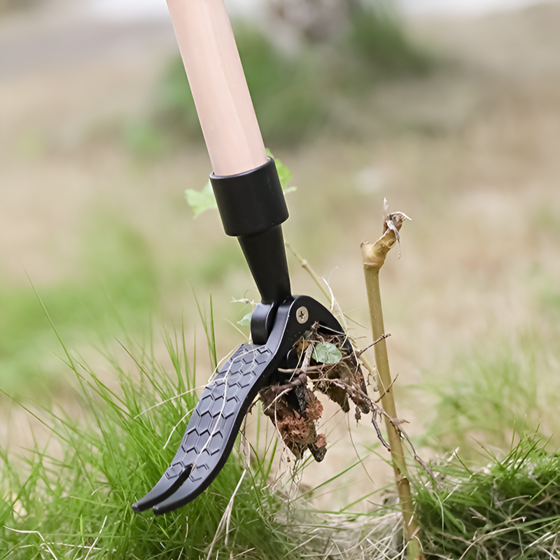 Non bending standing labor-saving weed killer