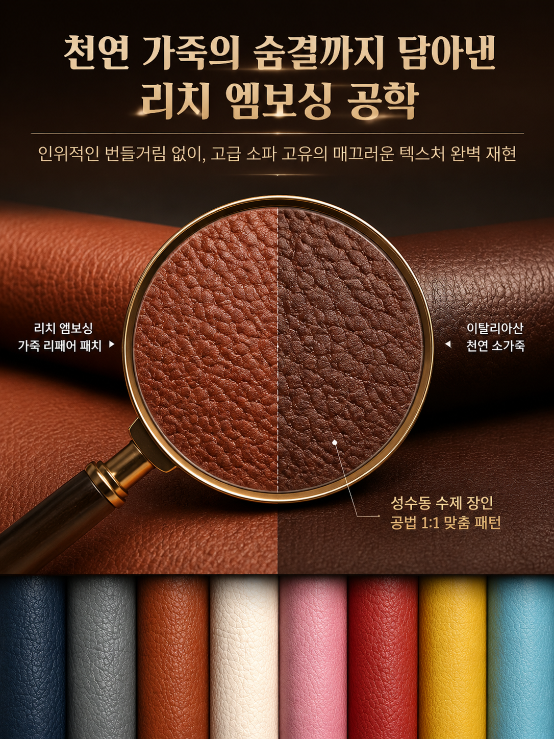가구, 좌석, 소파 가죽이 손상되었다면 바로 버리지 말고 이 자가 접착식 가죽 패치를 써보세요!