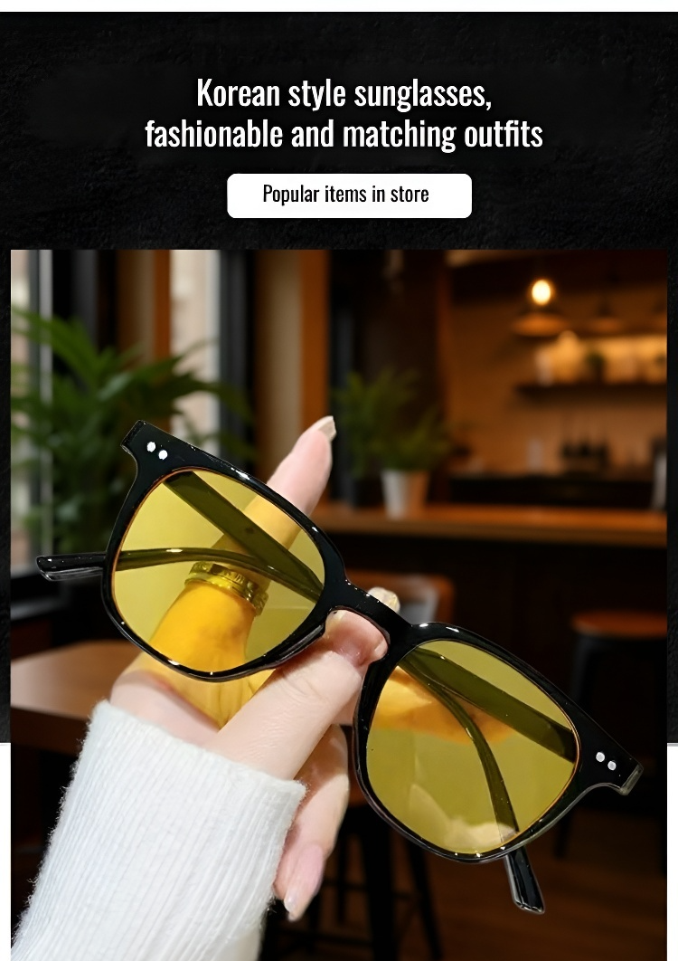 Fashion trendy sunglasses for men and women