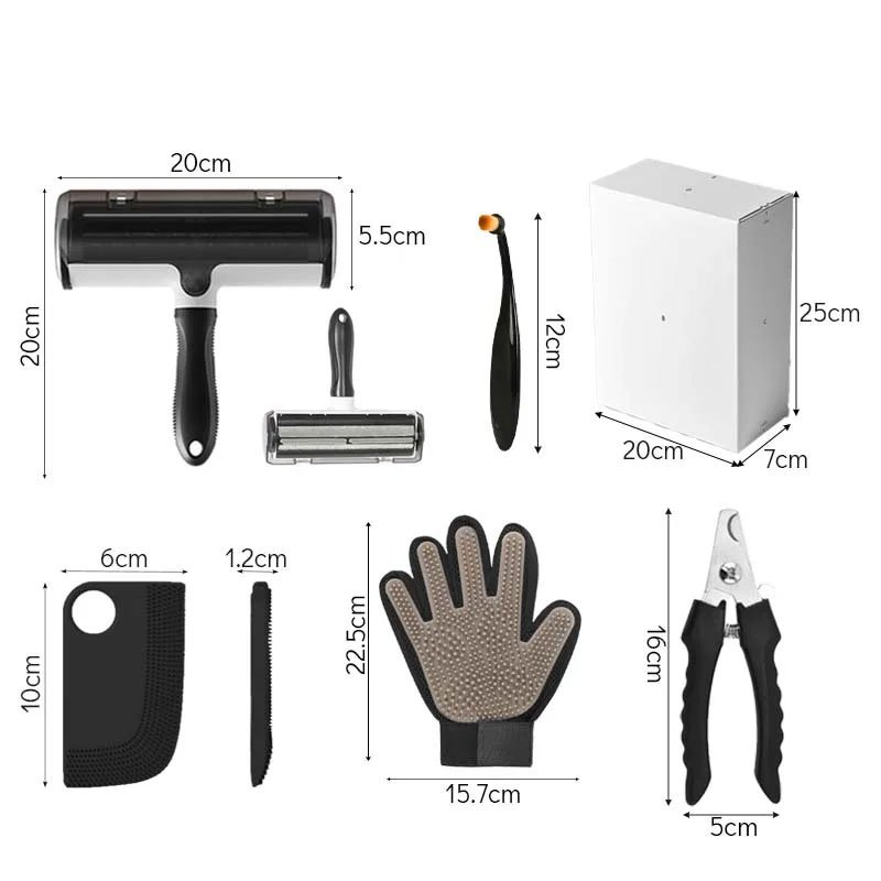 전문 5종 세트 펫 미용용품 세트