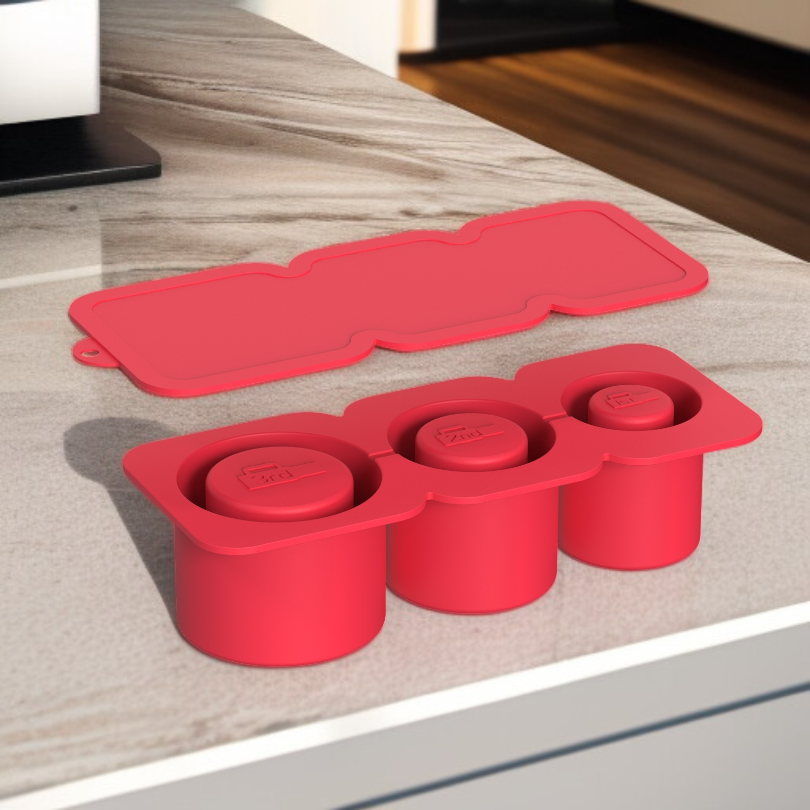 주방에서 사용하는 얼음 트레이