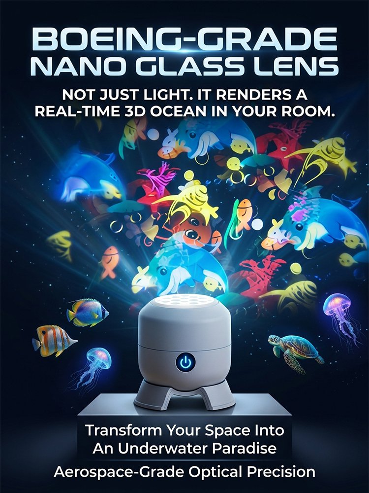 Immersive Holographic Projection Lamp